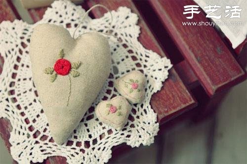 棉麻布刺繡DIY清新居家小物件 -  itrip.net.cn