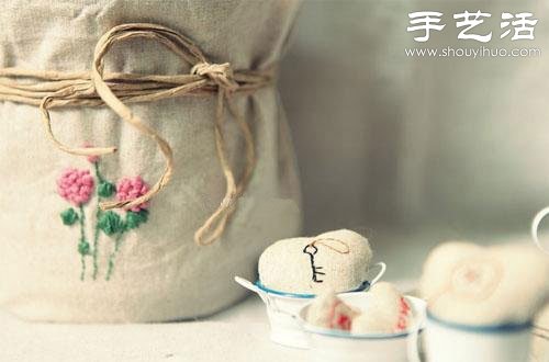 棉麻布刺繡DIY清新居家小物件 -  itrip.net.cn