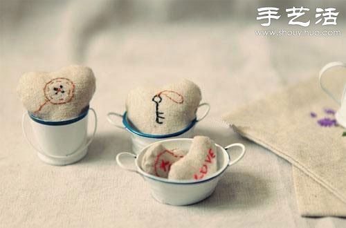 棉麻布刺繡DIY清新居家小物件 -  itrip.net.cn