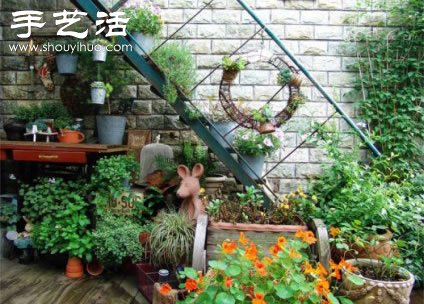 種滿花花草草的童話般陽臺(tái)布置 -  itrip.net.cn