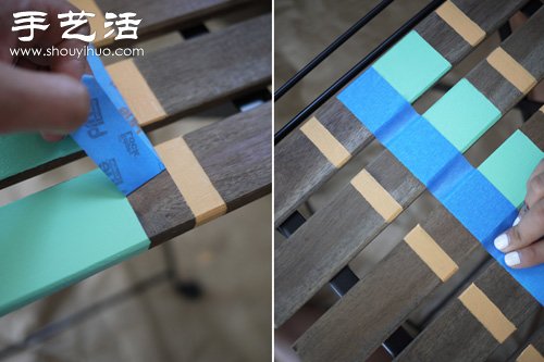 舊椅子改造 DIY時尚絢麗多彩靠椅 -  itrip.net.cn
