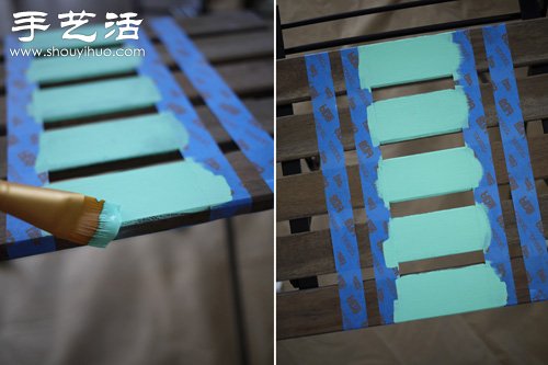 舊椅子改造 DIY時尚絢麗多彩靠椅 -  itrip.net.cn