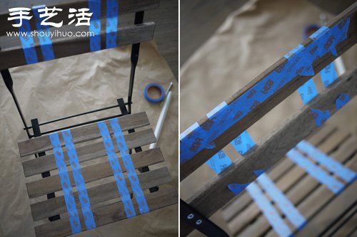 舊椅子改造 DIY時尚絢麗多彩靠椅 -  itrip.net.cn