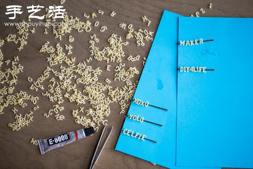 DIY手工制作帶字的精致發(fā)夾 -  itrip.net.cn
