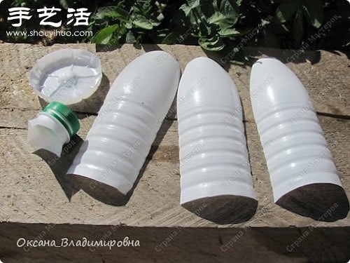 牛奶瓶廢物利用 DIY手工制作玩具天鵝 -  itrip.net.cn