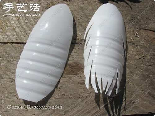 牛奶瓶廢物利用 DIY手工制作玩具天鵝 -  itrip.net.cn