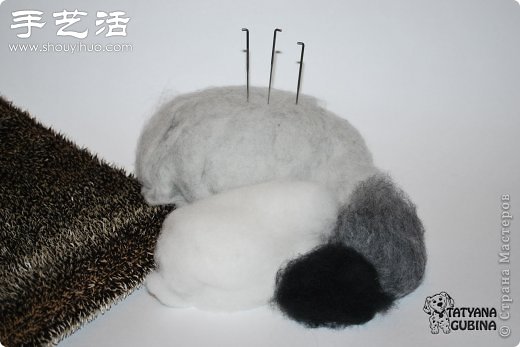 超詳細(xì)刺猬玩偶的羊毛氈手工制作教程 -  itrip.net.cn