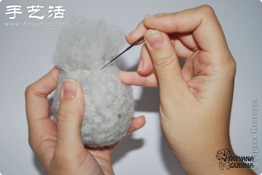 超詳細(xì)刺猬玩偶的羊毛氈手工制作教程 -  itrip.net.cn