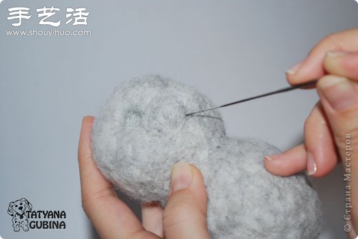 超詳細(xì)刺猬玩偶的羊毛氈手工制作教程 -  itrip.net.cn