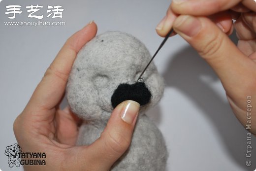 超詳細(xì)刺猬玩偶的羊毛氈手工制作教程 -  itrip.net.cn