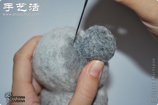 超詳細(xì)刺猬玩偶的羊毛氈手工制作教程 -  itrip.net.cn