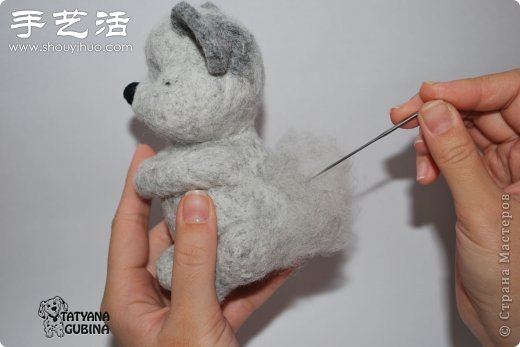 超詳細(xì)刺猬玩偶的羊毛氈手工制作教程 -  itrip.net.cn
