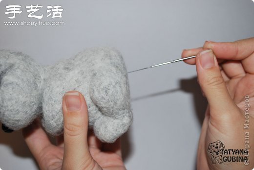 超詳細(xì)刺猬玩偶的羊毛氈手工制作教程 -  itrip.net.cn