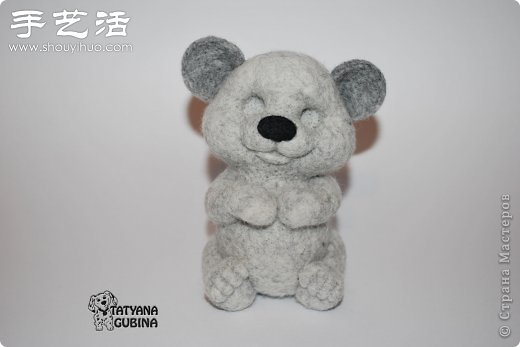 超詳細(xì)刺猬玩偶的羊毛氈手工制作教程 -  itrip.net.cn