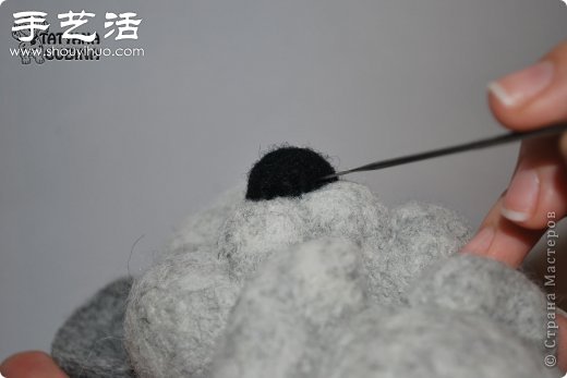 超詳細(xì)刺猬玩偶的羊毛氈手工制作教程 -  itrip.net.cn