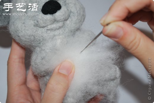 超詳細(xì)刺猬玩偶的羊毛氈手工制作教程 -  itrip.net.cn