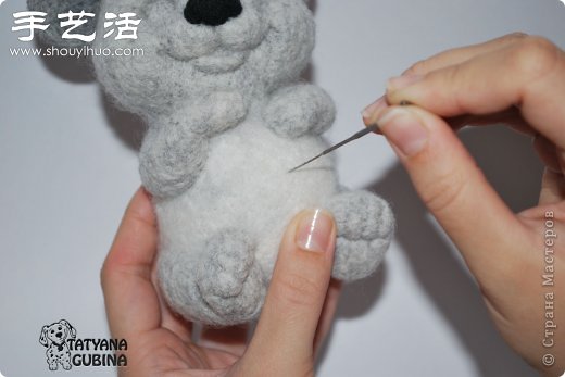 超詳細(xì)刺猬玩偶的羊毛氈手工制作教程 -  itrip.net.cn