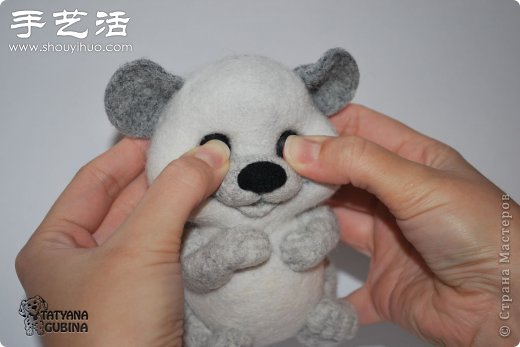 超詳細(xì)刺猬玩偶的羊毛氈手工制作教程 -  itrip.net.cn