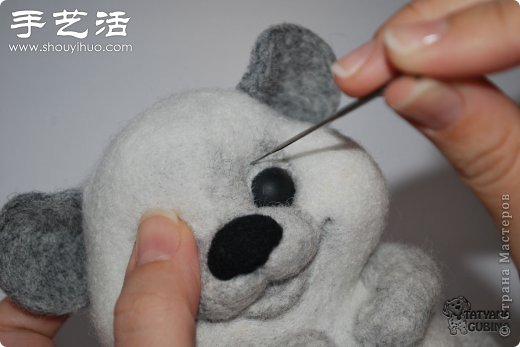 超詳細(xì)刺猬玩偶的羊毛氈手工制作教程 -  itrip.net.cn