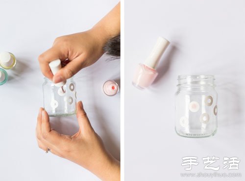 玻璃瓶廢物利用手工制作儲(chǔ)物罐/花瓶 -  itrip.net.cn