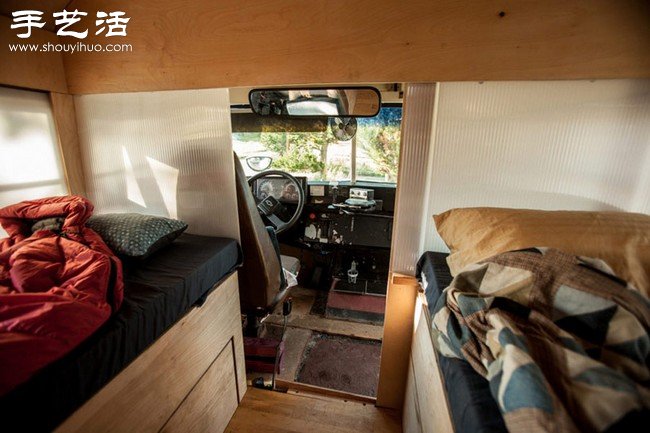 舊公共汽車DIY改裝超大房車  -  itrip.net.cn