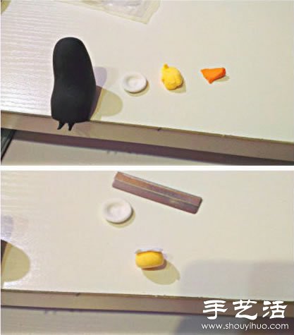 橡皮泥/軟陶/粘土DIY手工制作無臉男玩偶 -  itrip.net.cn