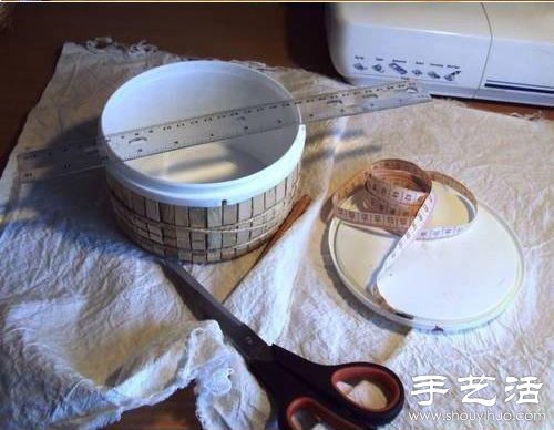 塑料桶廢物利用手工制作提籃/簍子 -  itrip.net.cn