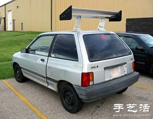 簡單又省錢的汽車尾翼改裝DIY -  itrip.net.cn