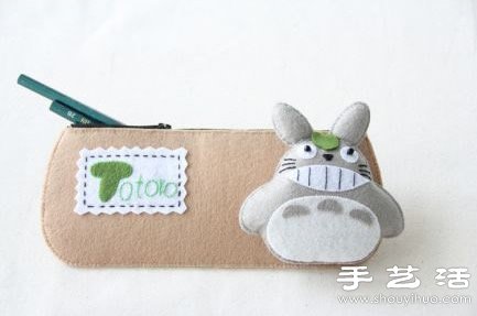 超萌手工布藝龍貓玩偶筆袋制作教程 -  itrip.net.cn