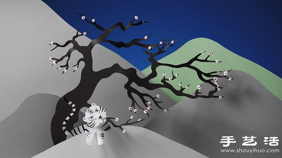 惟妙惟肖的立體紙藝作品欣賞 -  itrip.net.cn