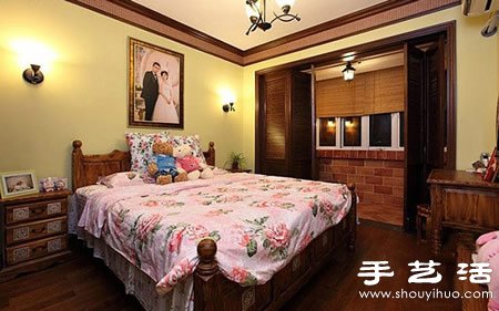 55平米暖色系溫馨小戶型家居裝修設(shè)計 -  itrip.net.cn