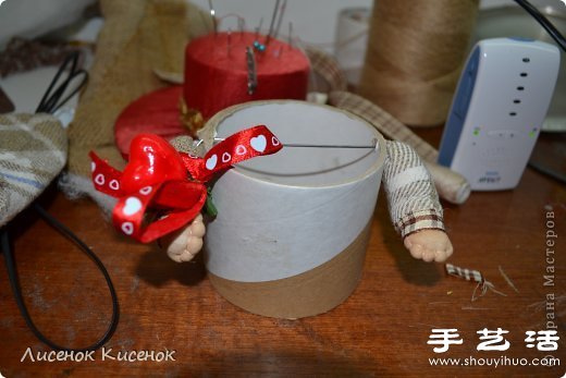 透明膠桶變廢為寶手工DIY小矮人玩偶/人偶 -  itrip.net.cn