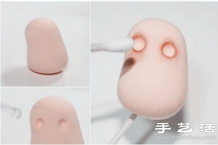超輕粘土/軟陶/橡皮泥手工捏制兔子玩偶 -  itrip.net.cn