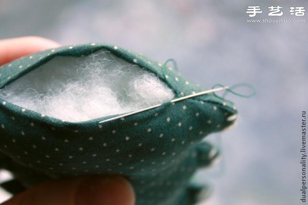 手工布藝貓咪靠枕/抱枕/玩偶/掛件制作圖解 -  itrip.net.cn