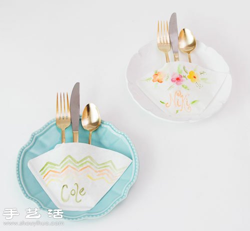 貼心餐桌卡片手工制作教程 -  itrip.net.cn