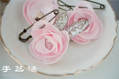 唯美紙花/花朵胸針手工制作圖解教程 -  itrip.net.cn