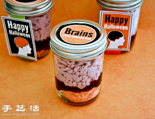 DIY萬(wàn)圣節(jié)專用惡搞“大腦”蛋糕 -  itrip.net.cn