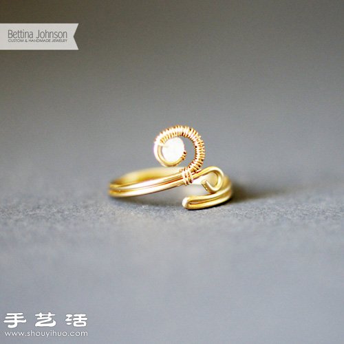 金屬絲DIY手工制作甜美戒指 送給心愛的人~ -  itrip.net.cn