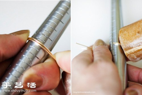 金屬絲DIY手工制作甜美戒指 送給心愛的人~ -  itrip.net.cn
