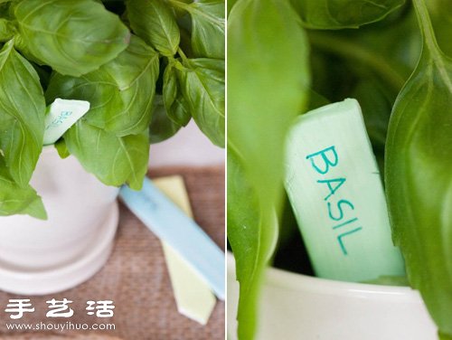 粘土手工制作 給盆栽DIY一款可愛(ài)的小標(biāo)簽 -  itrip.net.cn