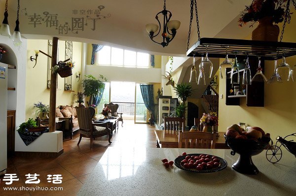 漂亮溫馨的復式大空間家居裝修設計 -  itrip.net.cn