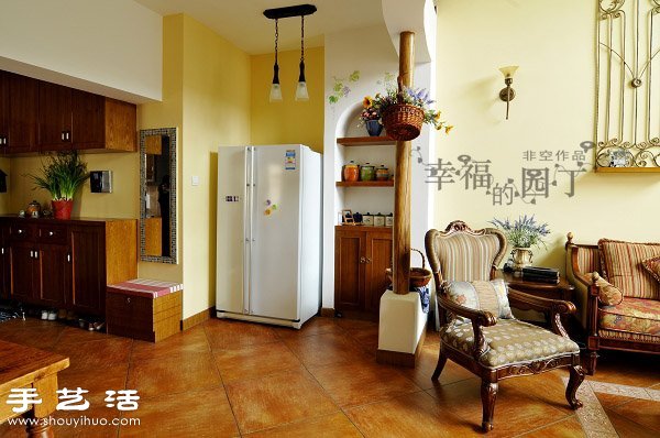 漂亮溫馨的復式大空間家居裝修設計 -  itrip.net.cn