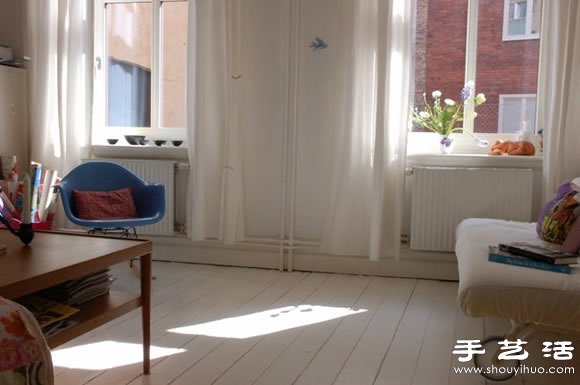 溫馨簡(jiǎn)單的一居室單身公寓布置設(shè)計(jì) -  itrip.net.cn