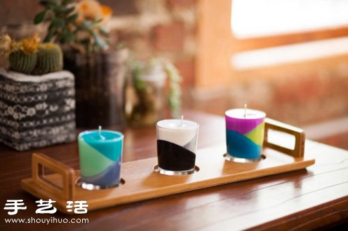 蠟筆+蠟 漂亮七彩蠟燭手工DIY教程 -  itrip.net.cn