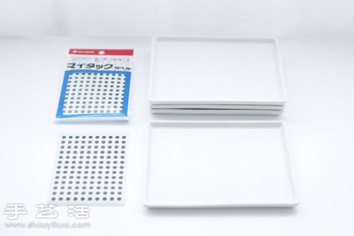 自己動手DIY漂亮圓點收納托盤 -  itrip.net.cn