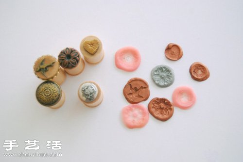 紐扣+木線軸 DIY手工制作復(fù)古蠟?zāi)喾庥?-  itrip.net.cn