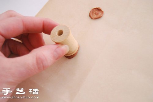 紐扣+木線軸 DIY手工制作復(fù)古蠟?zāi)喾庥?-  itrip.net.cn