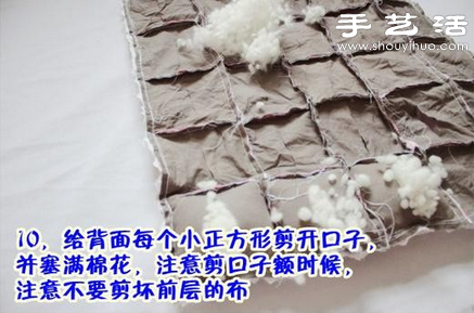 可愛(ài)泡芙墊/椅墊/凳墊/墊子的做法 -  itrip.net.cn