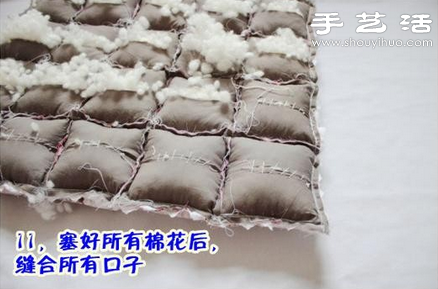 可愛(ài)泡芙墊/椅墊/凳墊/墊子的做法 -  itrip.net.cn