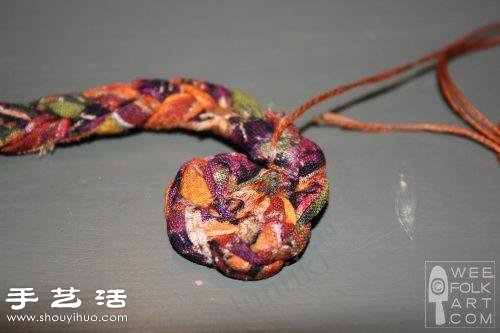 舊衣服改造 廢物利用DIY漂亮杯墊/碗墊 -  itrip.net.cn